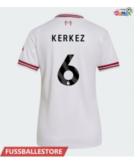 Günstige Liverpool Milos Kerkez #6 Auswärtstrikot Damen 2026-27 Kurzarm